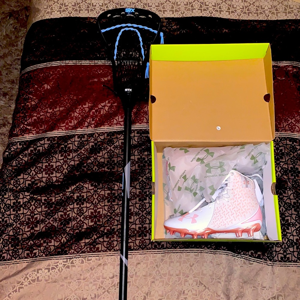 Lacrosse Sitck and Cleats